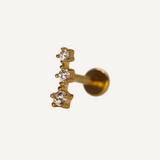 Large Tri-Stone Flatback