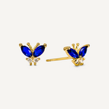 Mina Bee Sapphire Studs