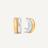 Lana Two-Tone Hoops