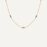 Leena Alexandrite June Necklace