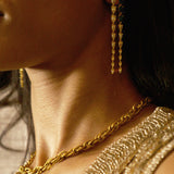Natalie Crystal Drop Earrings