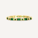 Faye Emerald Ring