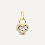 Pavé Heart Charm