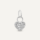 Pavé Heart Charm