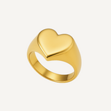 Gold Heart Ring