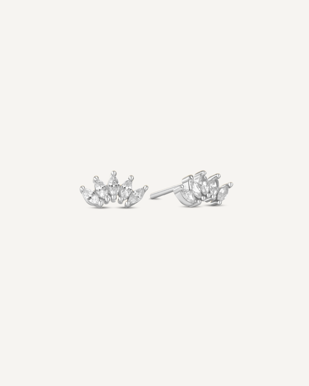 Bella Crown Studs