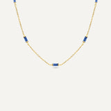 Leena Sapphire September Necklace